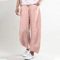 AOOCHASLIY Women Classic Fashion Solid Color Loose Relaxed Wide Leg Pants
