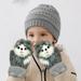 YUNAFFT Children Toddlers Infant and Baby Mittens Children s Gloves Winter Outdoor Windproof Plus Velvet Warm Lock Temperature Cute Kid Gloves