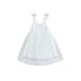 GXFC Toddler Girls Lace Princess Dress 6M 1T 2T 3T 4T Kids Girls Sleeveless Dot Print A-line Dress Children Girls Summer Mesh Tulle Dress