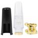 1 Set Alto Saxophone Mouthpiece Kit Alto Saxophone Mouthpiece and Mouthpiece Cap Ligature