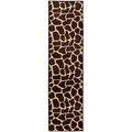 giraffe tall order area rug animal print area rug indoor area rug runner rug home decor rug perfect for living room hallway 4 x 40