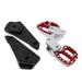 Htovila Wide Foot Pegs Front Billet enlarged Pedals Rest Footpegs Replacement for X-ADV 750 2021
