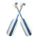 2pcs Ocean Beach Theme Wooden Oar Hanging Pendant Wall Decor Housewarming Gift