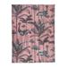 TOV Furniture Palm Beach Grey & Pink Area Rug