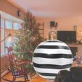 Christmas Inflatable Decorated Ball Blow Up Ball Christmas Decor Giant Christmas Inflatable Ball Outdoor Decorations