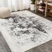 Dune Modern Abstract Cream/Gray 8 ft. x 10 ft. Area Rug