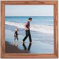 16x20 inch brown picture frame this 1.25 inch wood frame is - comes with foam backing 3/16 inch and regular plexi glass (fbpl0066-59504-yhny-16x20)