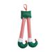 Miyuadkai one Sizebedroom Decor Christmas Long Legs Christmas Cartoon Legs Christmas Car Legs Pendant Christmas Decorations Christmas Day Christmas Decorations Green