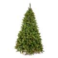 Vickerman 22107 - 7.5' x 55" Artificial Cashmere Pine 650 Warm White Italian LED Lights Christmas Tree (A118276LED)