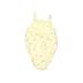 Carter's Short Sleeve Onesie: Yellow Bottoms - Size 6 Month