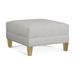 Braxton Culler Alexa 30" Wide Square Standard Ottoman Other Performance Fabrics in White | 19 H x 30 W x 30 D in | Wayfair 768-009/0851-93/BRASS