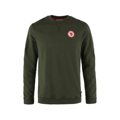 Fjallraven 1960 Logo Badge Sweater - Men's Deep Forest Large F87163-662-L