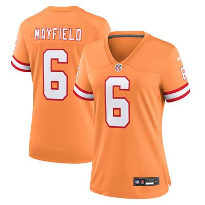 Tampa Bay Buccaneers Nike Secondary Game Ausweichtrikot – Baker Mayfield – Damen Image