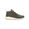 Schnürschuh JACK WOLFSKIN "CAMPFIRE CHAKKA MID M", Gr. UK 8 - EU 42, Normalschaft, grün (island, moss), Main Material Second Material 50% Wool; 50% Polyester Lining 100% Polyamide Sole 100% Rubber/ EVA, Schuhe