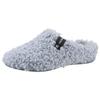 Pantoffel VERBENAS, Damen, Gr. 38, blau (hellblau), Textil, klassisch, Schuhe Pantoffeln Plüsch Hausschuh Hausschuh, Hausschuh, Homeslipper, Clog in kuscheliger Optik
