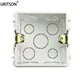 White Color 86mm Hiding Installation Concealed Mount Box Enclosure Junction Wiring Boxes For Wall