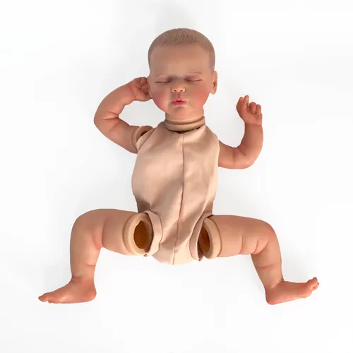 Npk 20 Zoll fertige Puppen größe bereits bemalte Kits Valentina sehr lebensechte Baby puppe mit