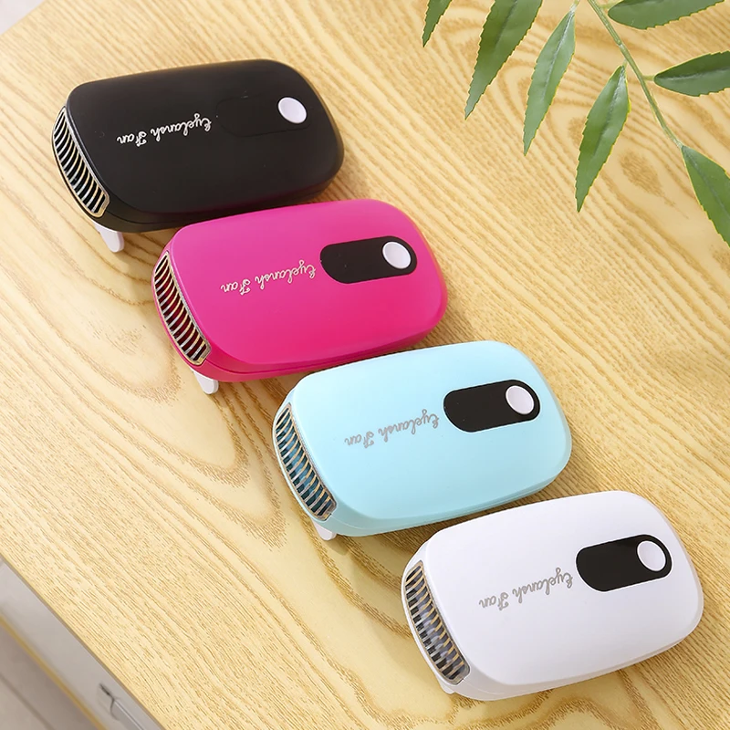 NATUHANA Neuer gepfropfter Wimpern-Haartrockner, Mini-Elektrotrockner, kleiner Ventilator, USB-Trockner, Wimpern-Schönheitswerkzeug Image