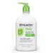 AmLactin Daily Moisturizing Lotion for Dry Skin - 14.1 oz Pump Bottle - 2-in-1 Exfoliator and Body Lotion with 12% Lactic Acid Dermatologist-Recommended Moisturizer for Soft Smooth Skin