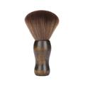 1pc Fiber Bristle Brush Wooden Handle Brush Broken Hair Brush Portable Shaving Brush Beard Cleaning Brush