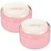 NUOLUX 2pcs Body Powder Puffs Boxes Loose Powder Containers Dusting Powder Boxes with Puffs