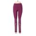 Victoria Sport Active Pants - Low Rise: Purple Activewear - Women's Size Medium