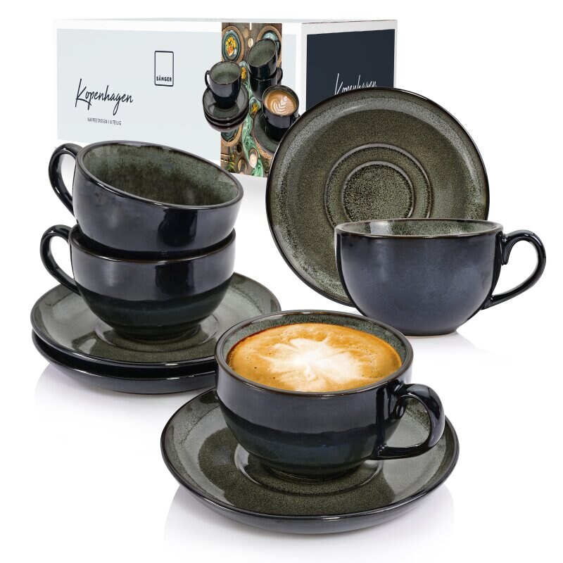 SÄNGER Kaffeetassen Set Kopenhagen 8 teilig Image