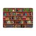 Shpwfbe Home Decor Rug Library Doormat Bookcase Doormat Book Shelf Personalized Doormat Party Wedding Living Room Decor