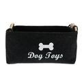 Dog Basket Storage Pet Bin Box Toys Organizer Felt Container Fabric Baskets Chest Accessory Dogs Small Bins Boxes Large