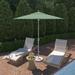 Havenside Home Pompano 7.5-foot Crank Lift Round Umbrella by Spa