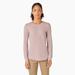 Dickies Women's Long Sleeve Thermal Shirt - Peach Whip Size M (FL198)