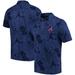 Men's Tommy Bahama Navy Atlanta Braves Blooms Polo