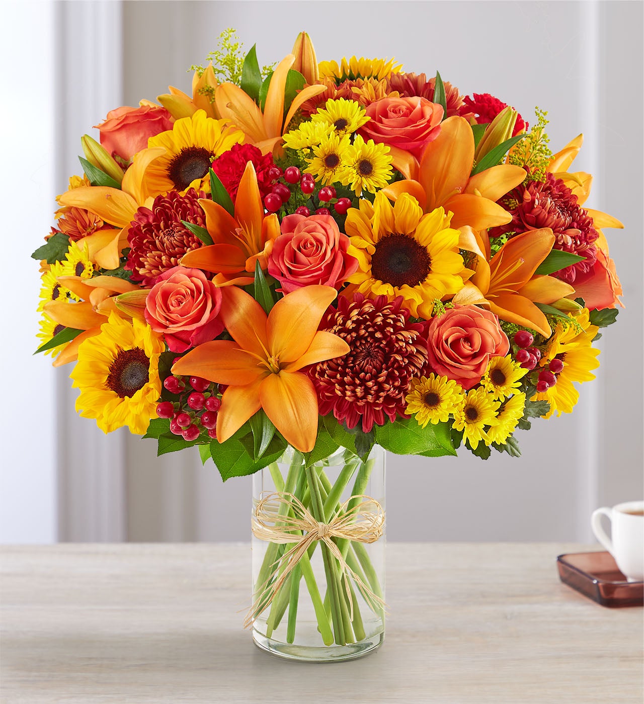 1-800-Flowers Seasonal Gift Delivery Sincerest Sorrow Fall Large