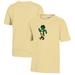 Youth Gold George Mason Patriots Logo Comfort Colors T-Shirt