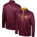 Men's Colosseum Maroon Minnesota Golden Gophers The Machine Half-Zip Jacket