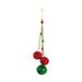 Sleigh Bell Drop Ornament (Set of 6) - 3.5" x 3.5" x 13.5"