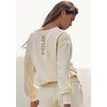 Sweatshirt FCUK Gr. 36/38, beige (creme) Damen Sweatshirts