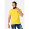 T-Shirt CIPO & BAXX Gr. XL, gelb Herren Shirts T-Shirts mit dezenten Markenlogos