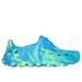 Skechers Men's Arch Fit Go Foam - Whirlwind Sandals | Size 11.0 | Blue/Green | Synthetic | Machine Washable