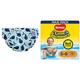 Bambino Mio, revolutionäre wiederverwendbare Schwimmwindel & Huggies Little Swimmers Schwimmwindeln Gr.5/6 (12-18 kg), 1 Packung mit 19 Stück