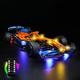 LED Light Set for Lego McLaren F1, LED Lighting Set for Lego 42141 McLaren Formula 1 Racing Car - Only Lights Set, No Lego Model (Remote Control Version)