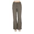 Gloria Vanderbilt Jeans - Mid/Reg Rise Straight Leg Denim: Gray Bottoms - Women's Size 8 - Dark Wash