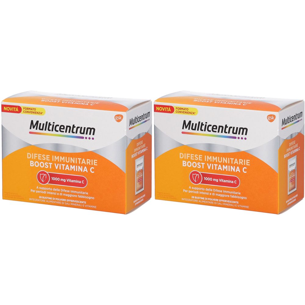 Multicentrum Difese Integratore Supporto Immunitarie 2x196 g Polvere p