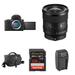 Sony ZV-E1 Mirrorless Camera with 20mm Lens and Accessories Kit (Black) ILCZVE1/B