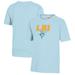 Youth Light Blue LIU Sharks Logo Comfort Colors T-Shirt