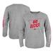 Youth Heather Gray Ohio State Buckeyes 2-Hit For My Team Long Sleeve T-Shirt