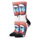 Stance Womens Swallow Crew Socks - Off White Size M (UK6-8.5)