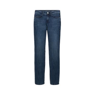 TOM TAILOR Damen TTALEXA Straight Jeans mit Bio-Baumwolle, blau, Uni, Gr. 32/30 Image