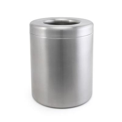 Front of the House BHO045BSS21 5 3/4" Countertop Trash Bin - Stainless Steel