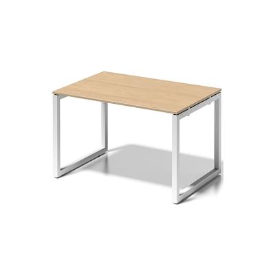 Bisley Schreibtisch Cito BxTxH 120x80x74cm ahorn Gestell verkehrsweiß Image